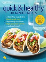 Cover image for Vegetarian Times - Healing Foods Cookbook: Quick & Healthy 2014